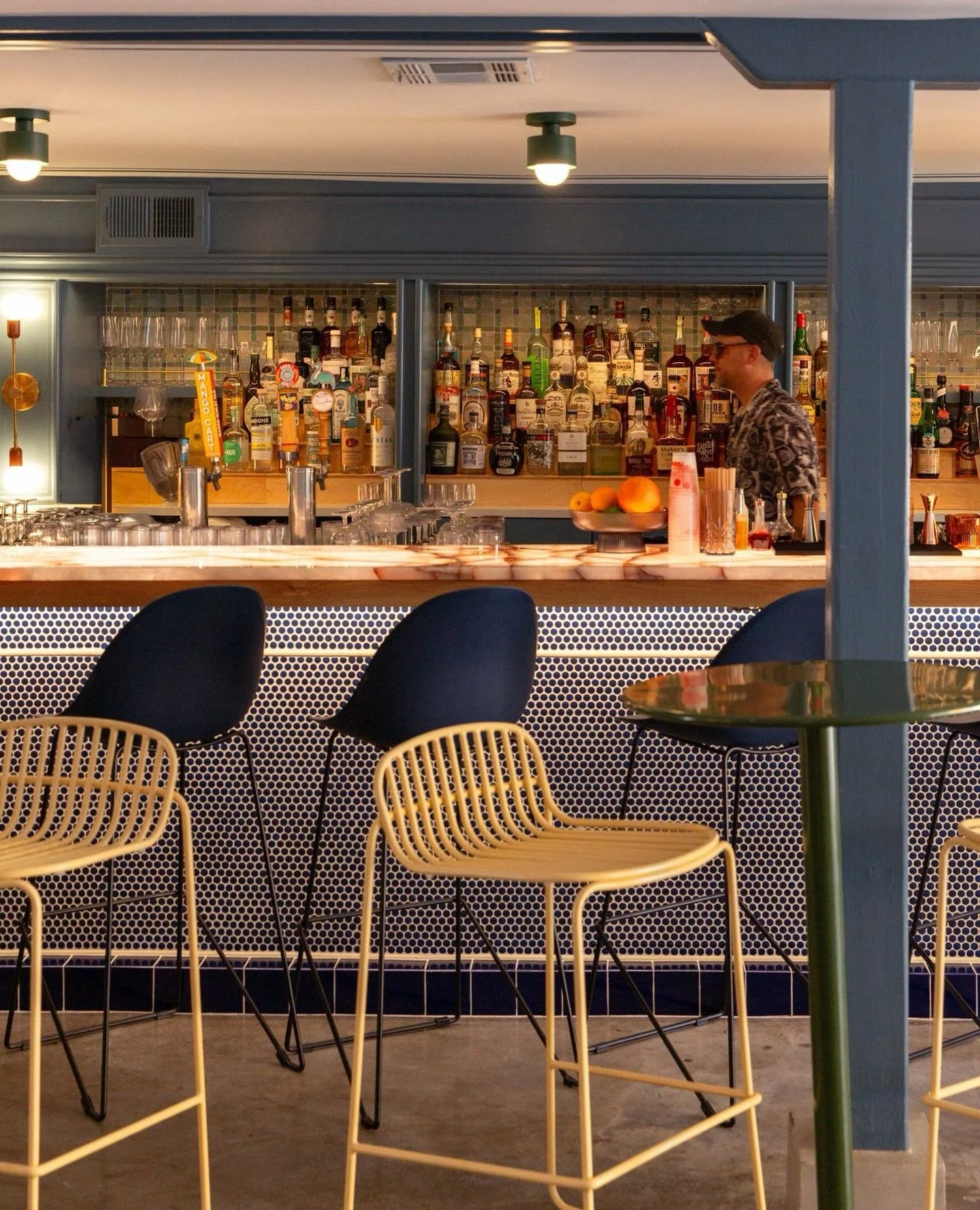 There&rsquo;s more to Sunnies than the pool. Step inside for a cool bar, great drinks, and an easy place to hang.