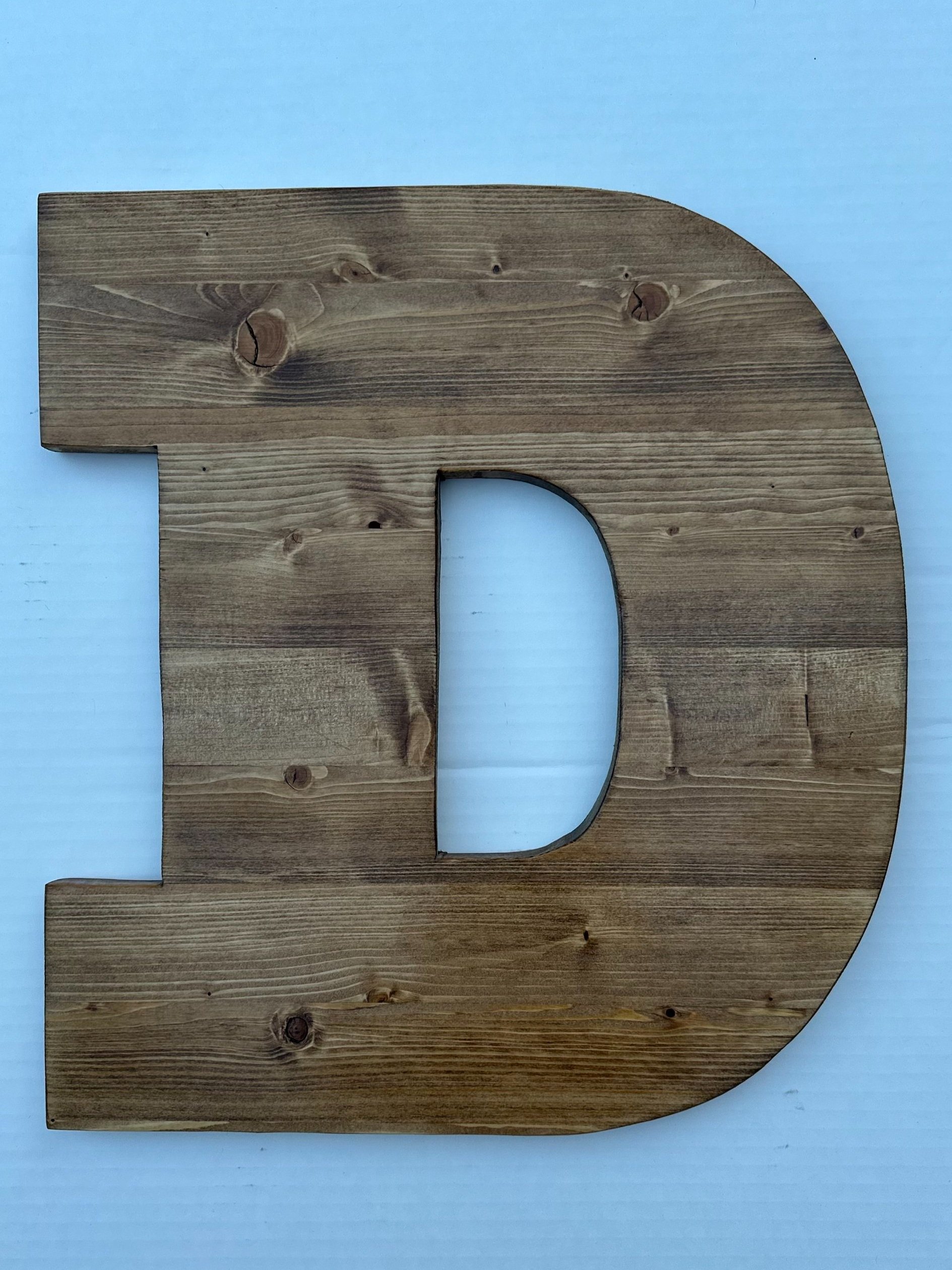 Letter "D" Charpartie Board