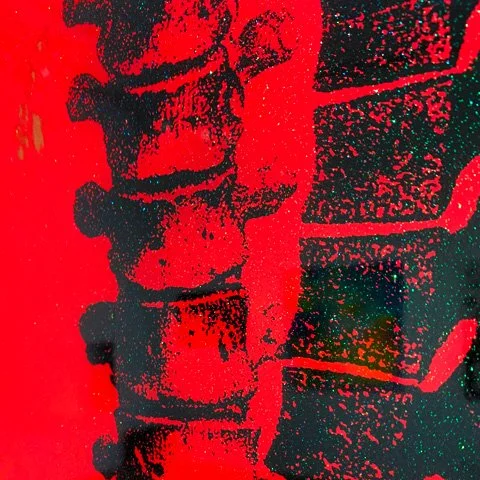 StoneGallery - stonesilkscreens - Contemporary - Art Studio - Art Gallery - Palm Springs - California - Shop Page - Columna Vertebralis - come by to visit the gallery