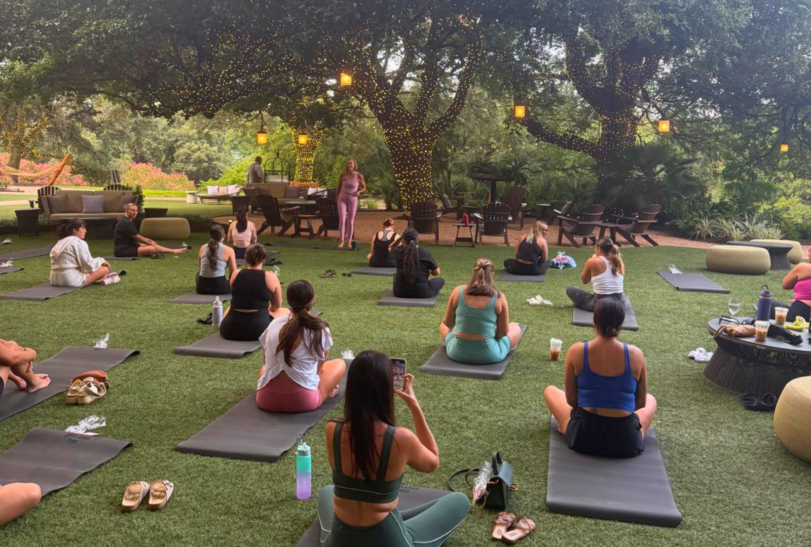 Yoga Retreats and Private Small Group Classes in Austin, TX.
