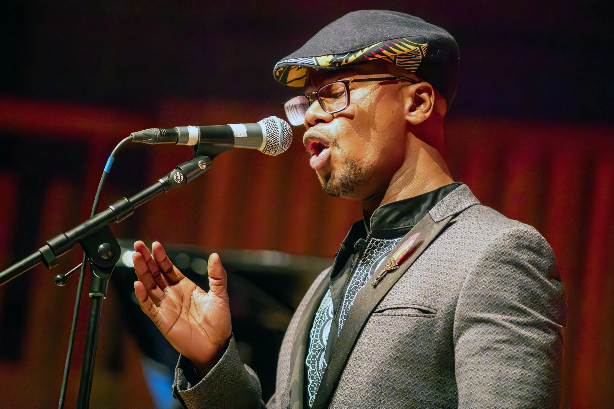Thandanani or Thanda Gumede performing at Opera North, Jazz, Neo-Soul, Gospel and World Music at Opera North 📸: Simon Godley