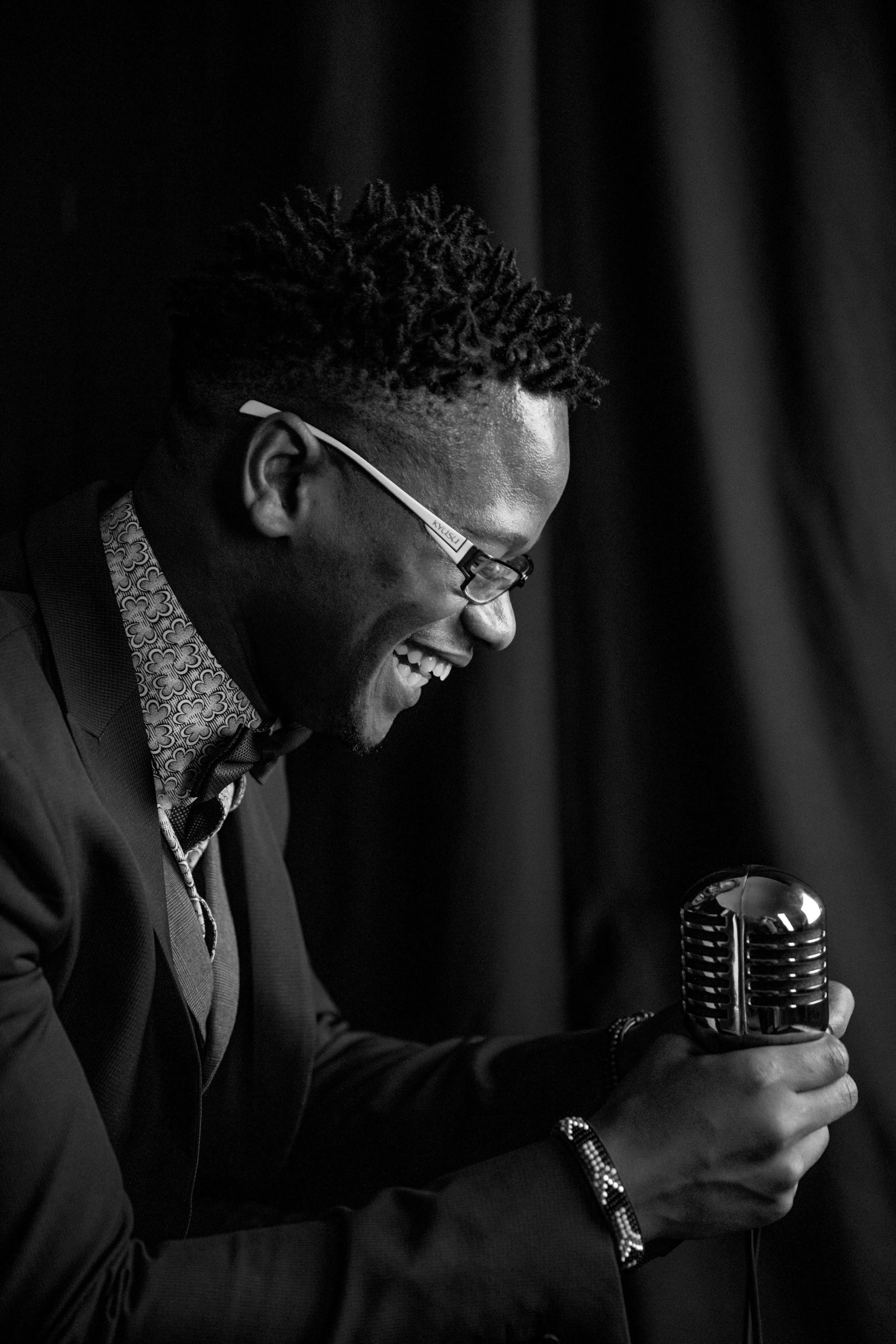 Thanda Gumede during a photo shoot in Barnsley, U.K.