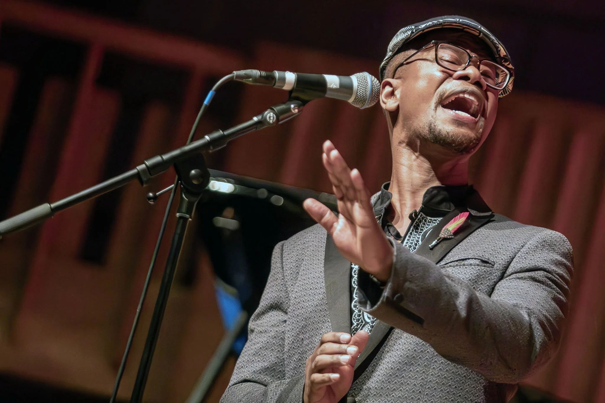 Jazz, Neo-soul and World music performed by Thanda Gumede live, at Opera North 📸:Simon Godley