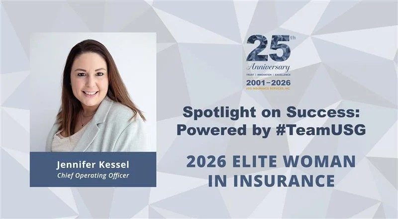 USG Insurance Services Announces Jennifer Kessel Named to Insurance Business America 2026 Elite Women List