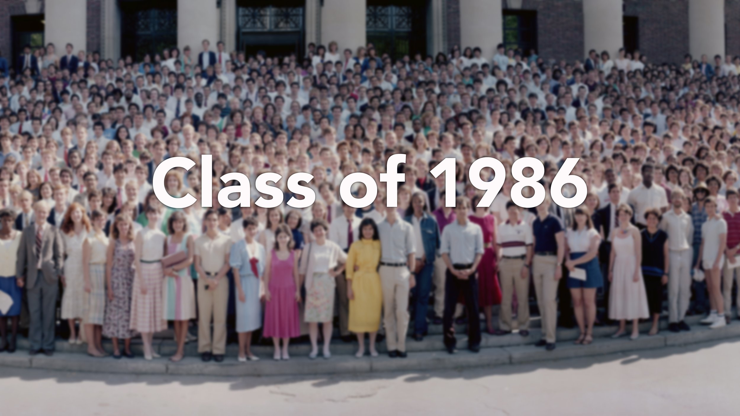 Harvard Class of 1986