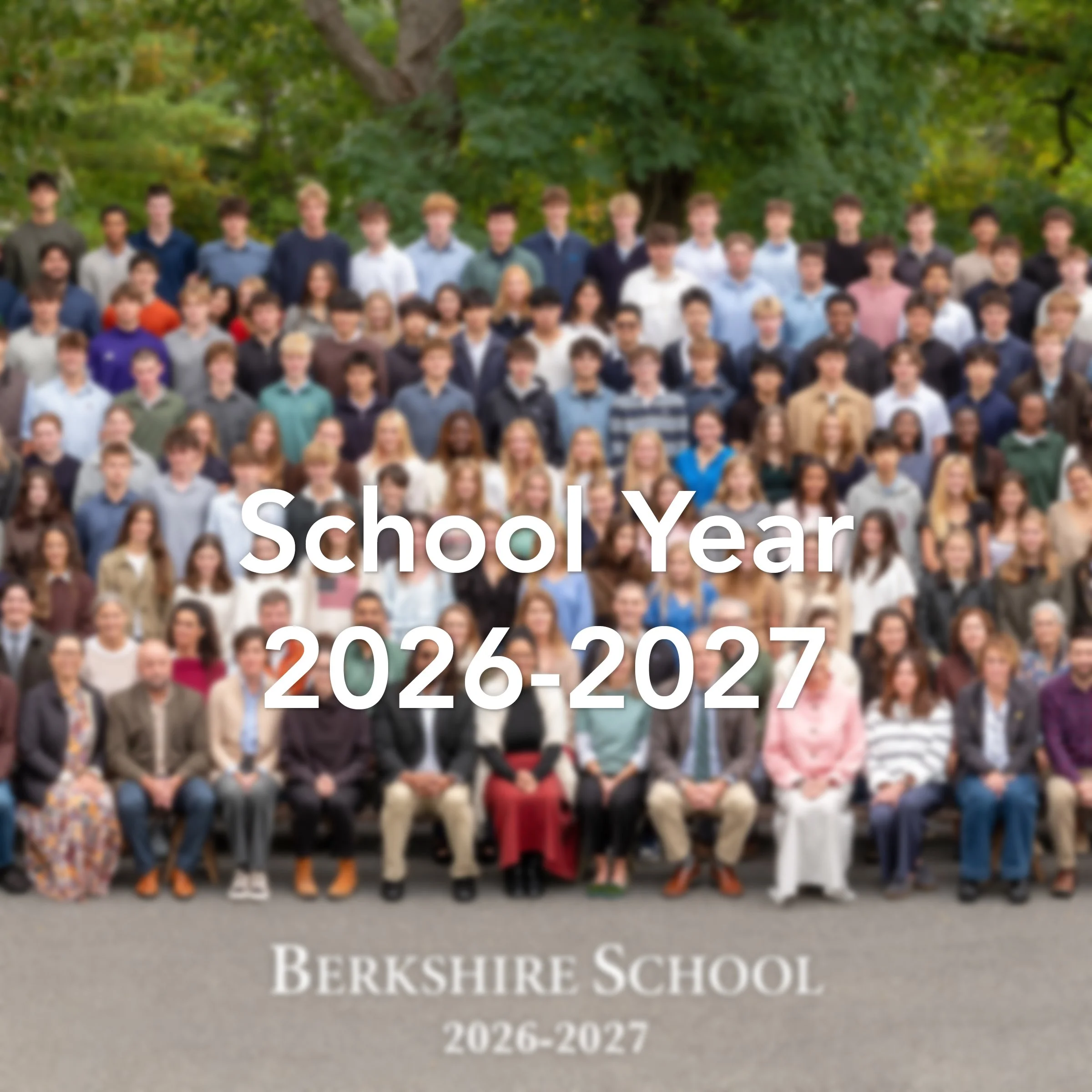Berkshire School All School and Class of 2027 Photos