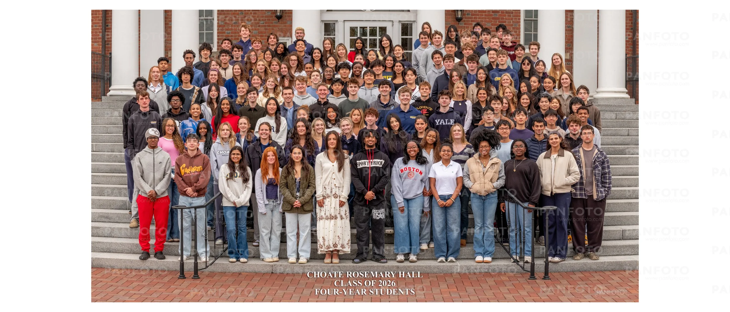 Choate Rosemary Hall Class of 2026 Four Year Students
