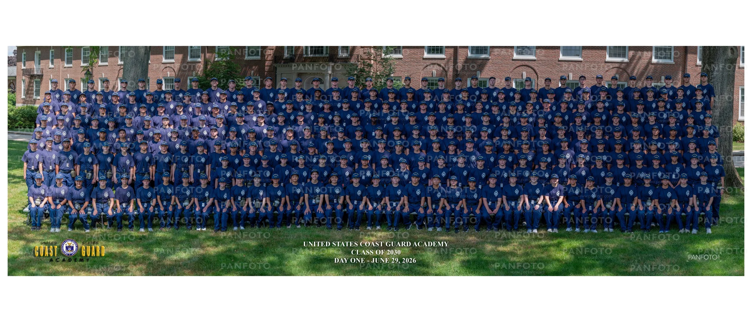 US Coast Guard Academy Class of 2030 - Day One