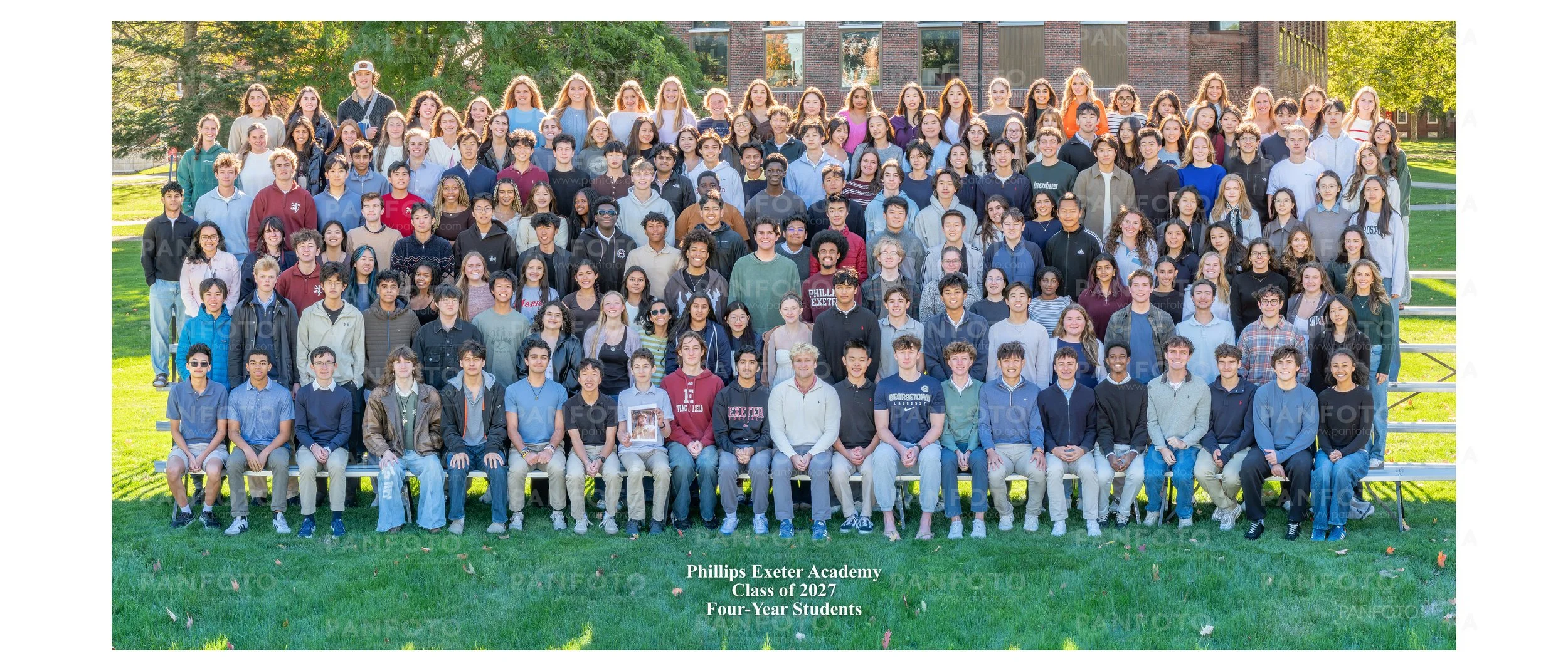 Phillips Exeter Class of 2027 Four Year Students