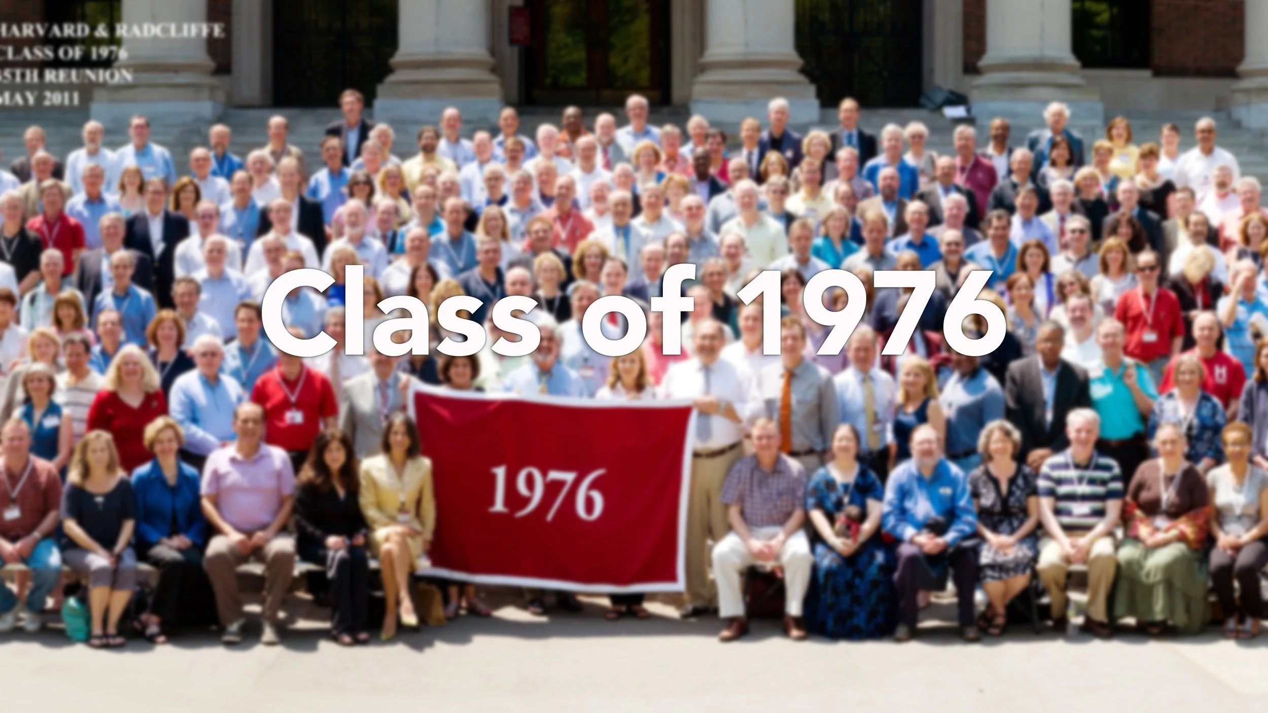Harvard & Radcliffe Class of 1976