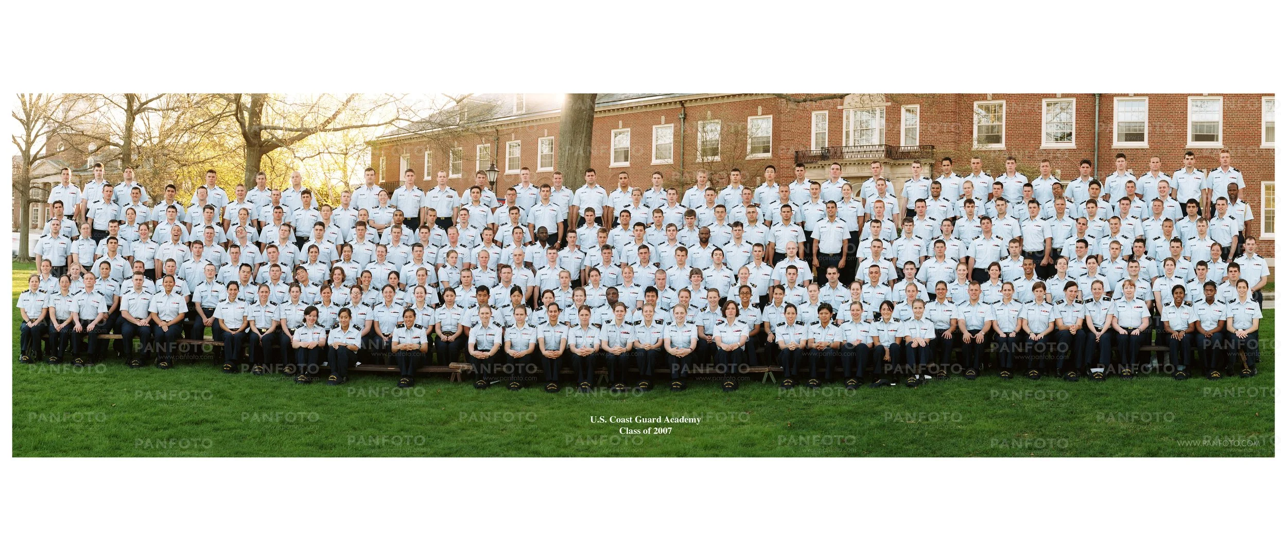 US Coast Guard Academy Class of 2007 Graduation (Swearing In Day Positions)