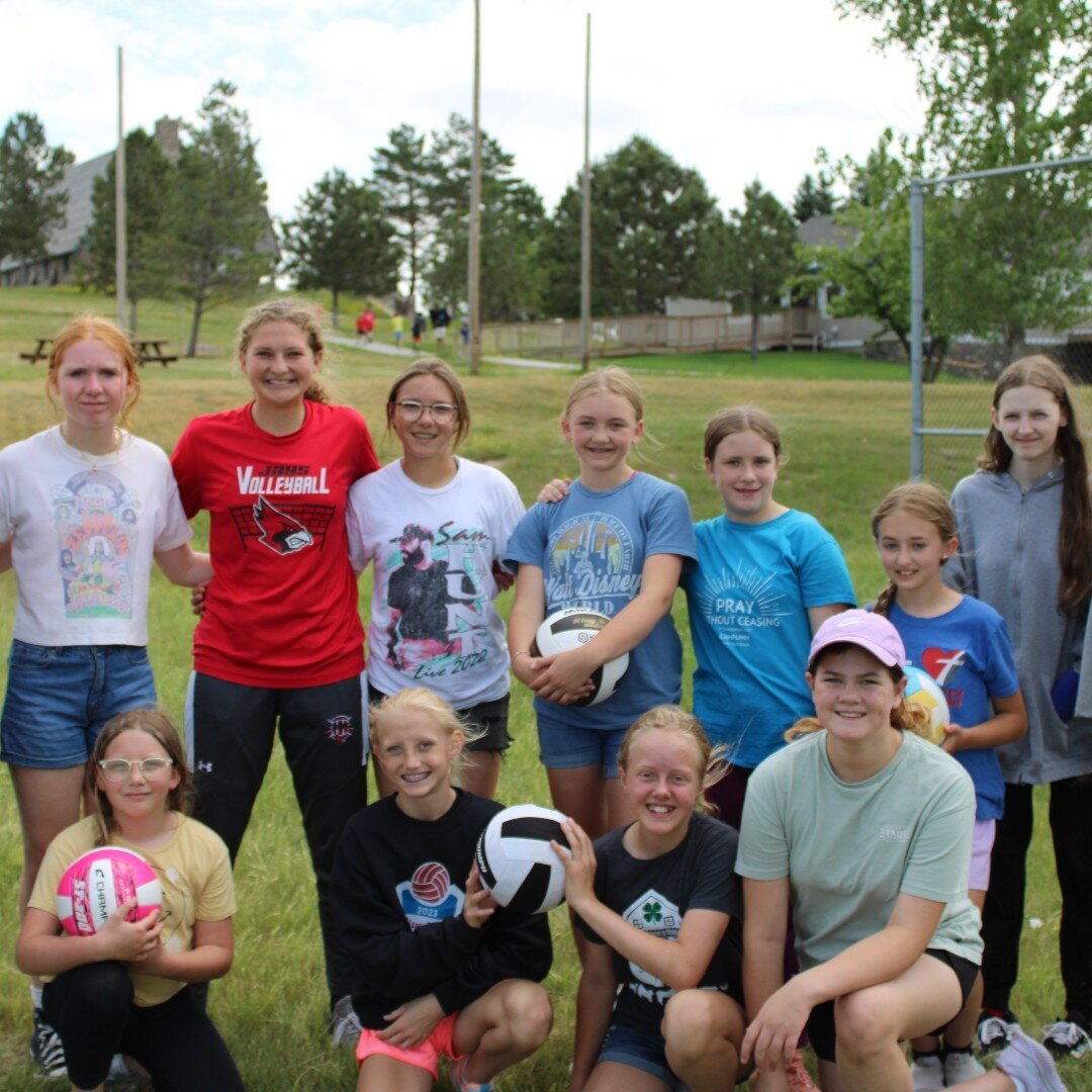 Camp Spotlight: Volleyball Camp🏐

Calling all ladies! This week-long camp will allow you to learn some new volleyball skills and valuable teamwork skills. We will surely have s'mores, worship, Bible study, and beach time - all the camp favorites! Yo