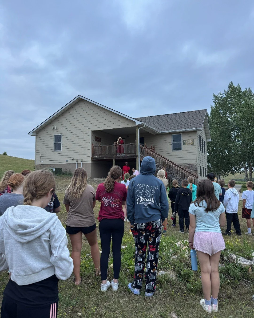 "It was now about noon, and darkness came over the whole land until three in the afternoon, for the sun stopped shining. And the curtain of the temple was torn in two. Jesus called out with a loud voice, &ldquo;Father, into your hands I commit m