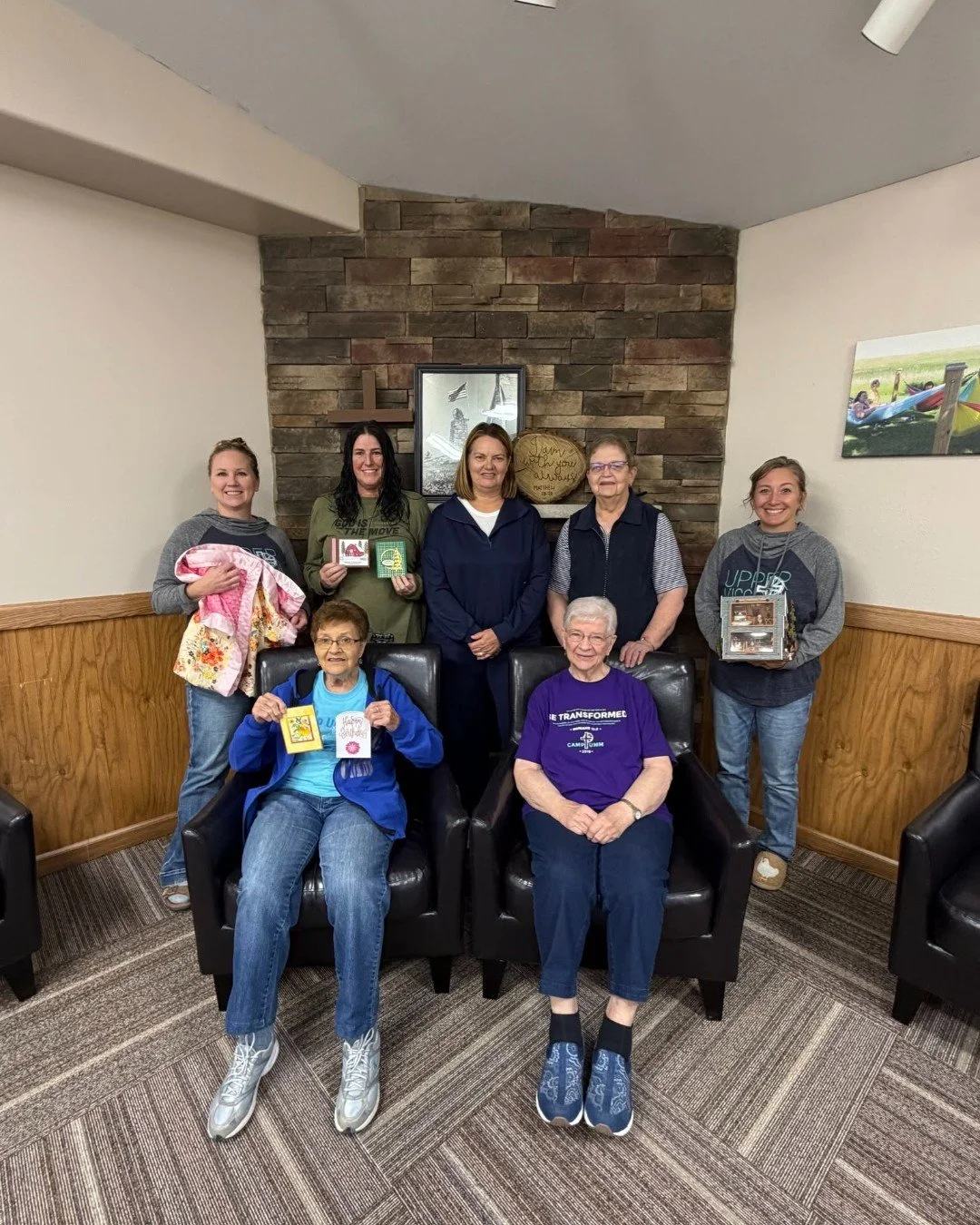 We had such a sweet time with our Fall Crafters last month! It is so sweet to see friends connect and new friendships form.🧵🖌️✂️

#springbrookbiblecamp #fallcraftretreat #crafting #art #northdakota