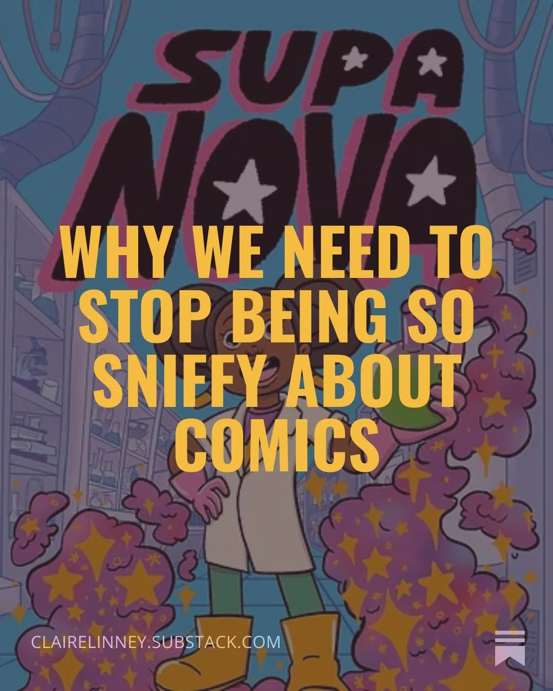 Why we need to stop being so sniffy about comics…