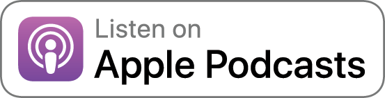 Apple Podcasts logo with purple background and white microphone icon