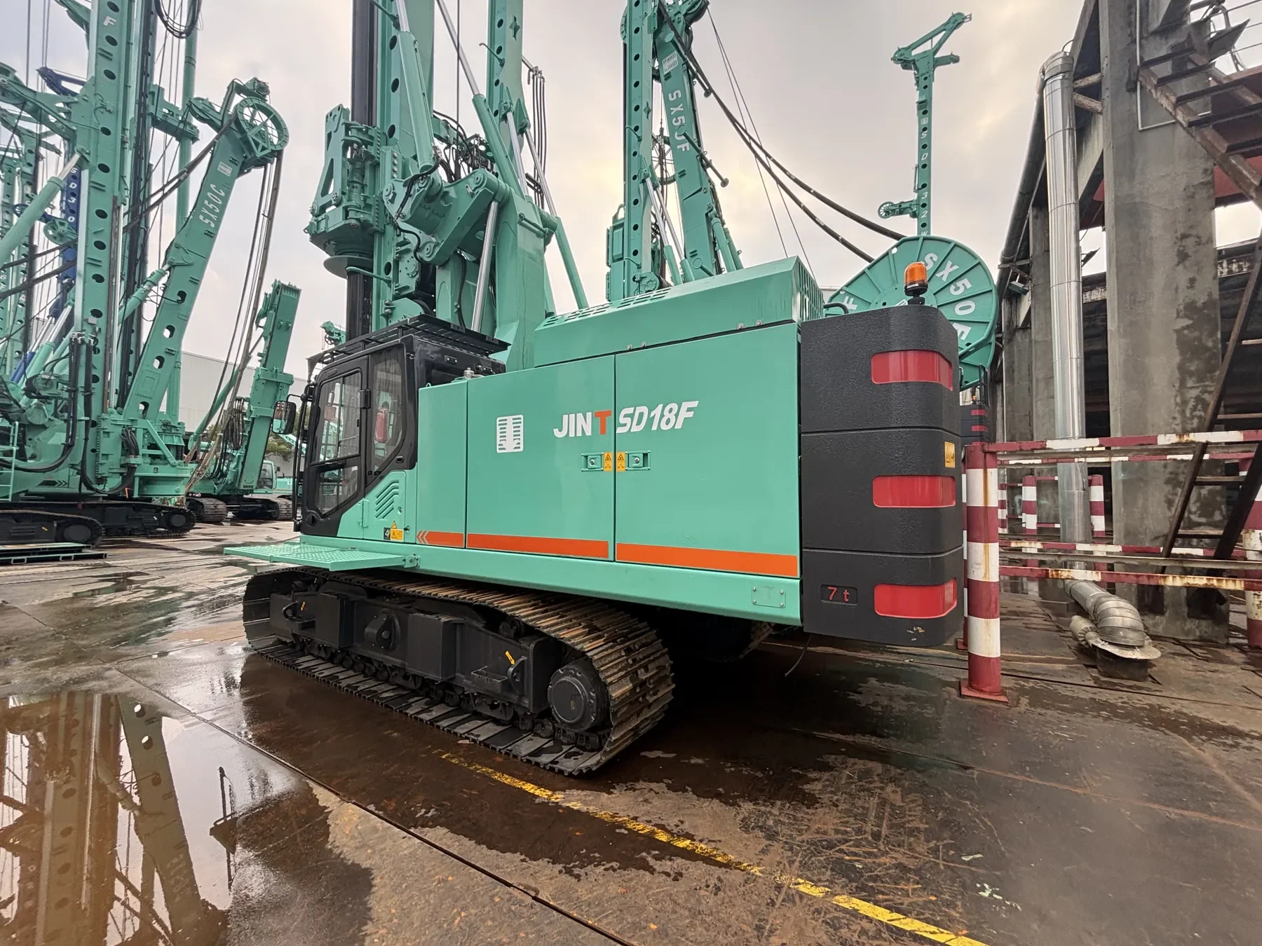 SD 18 AW Crowd Winch piling rig