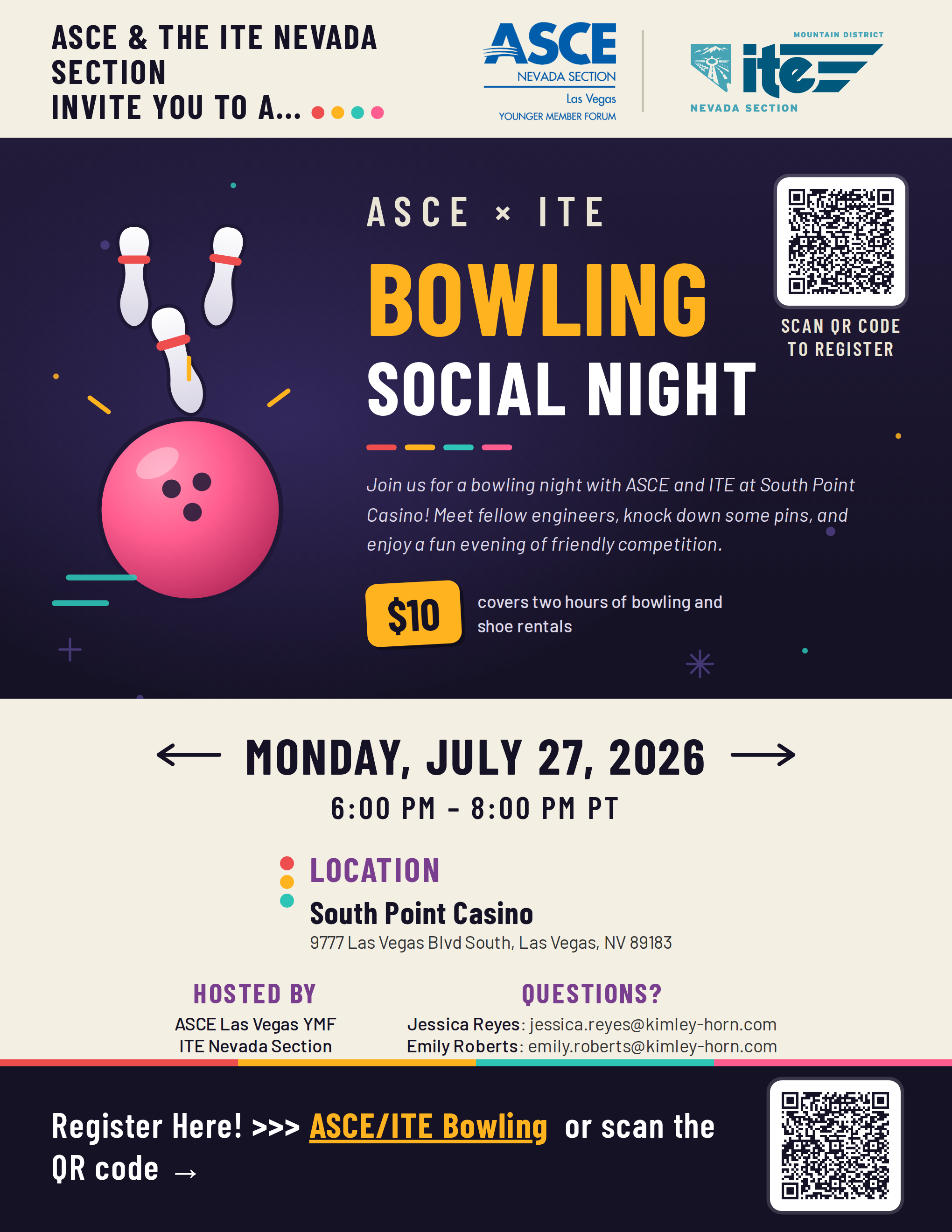 Bowling Social Night - 2026