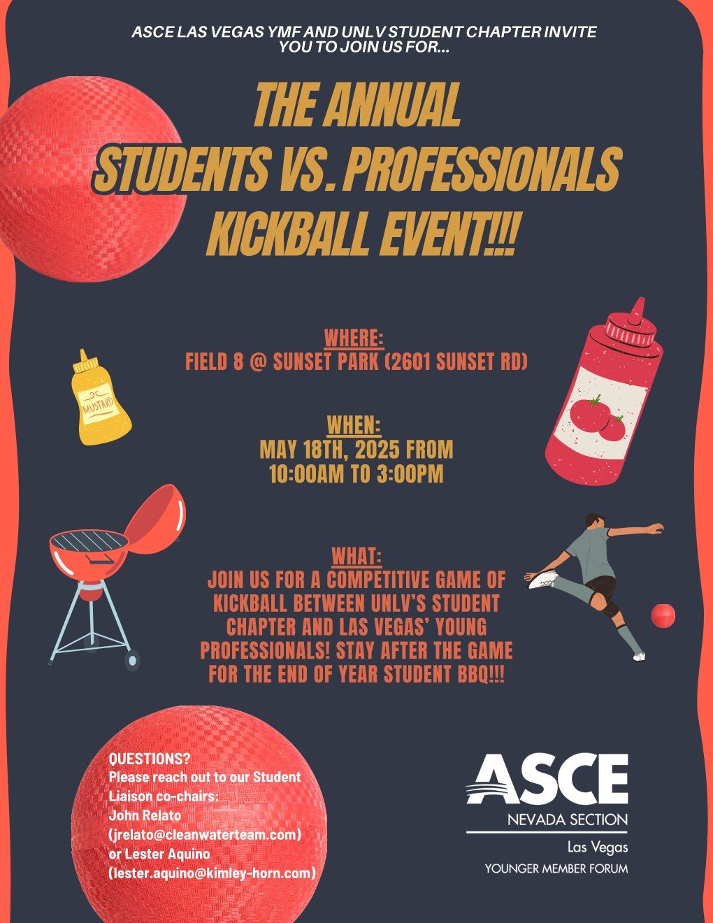 Students vs. Professionals Kickball