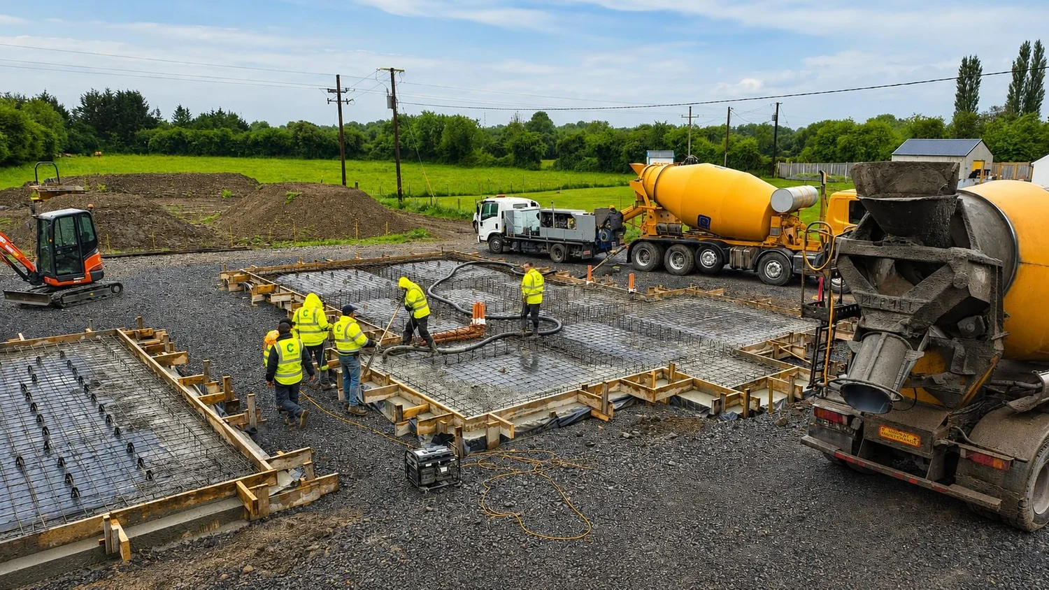 Residential Raft Foundation