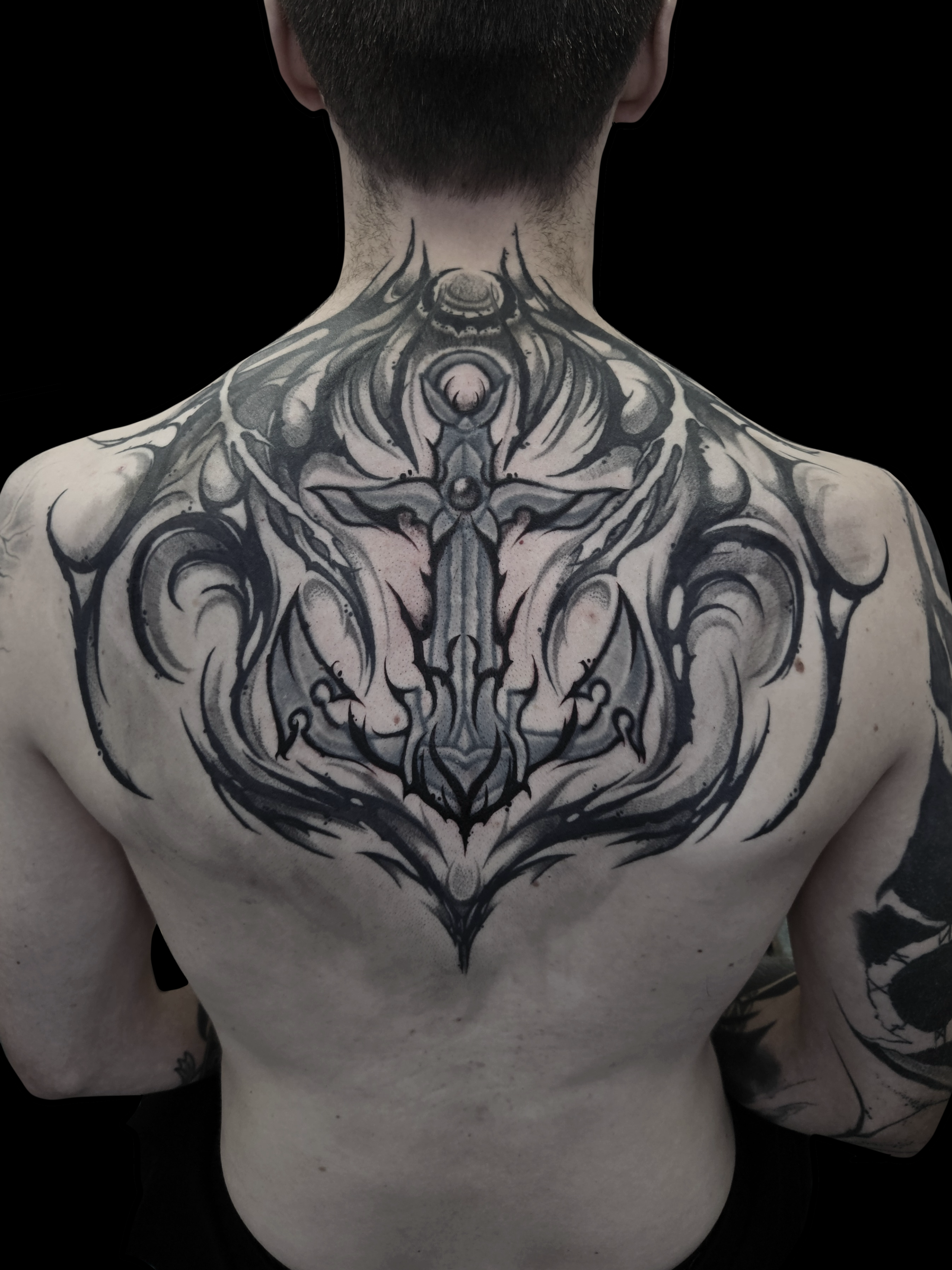 Finished Back (Anchor not by me) Mostly healed