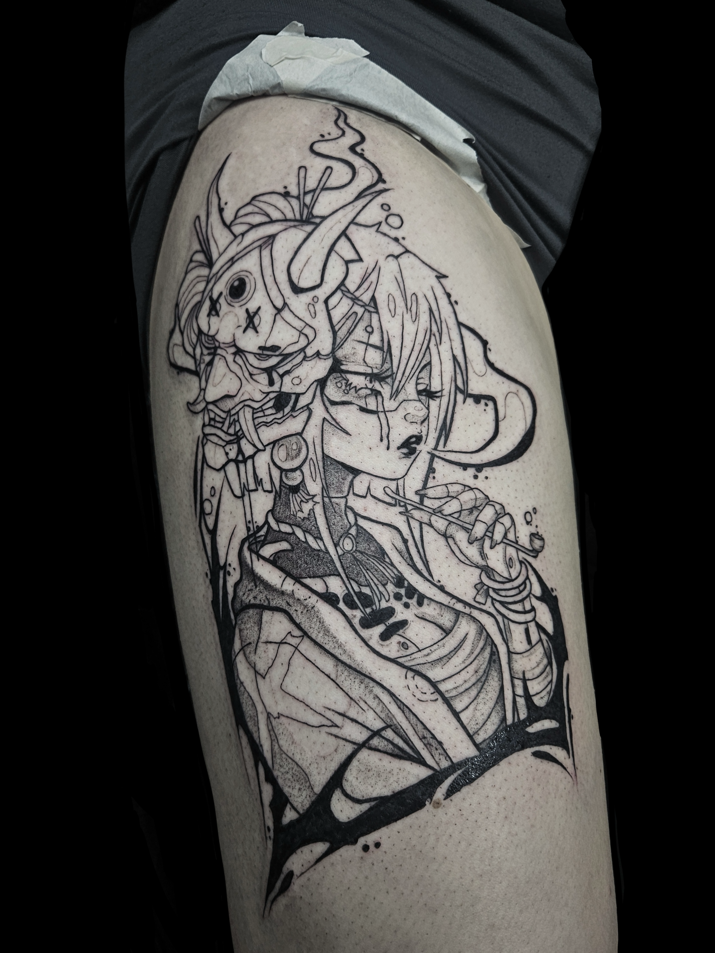 Oni Cyber Girl in Progress...