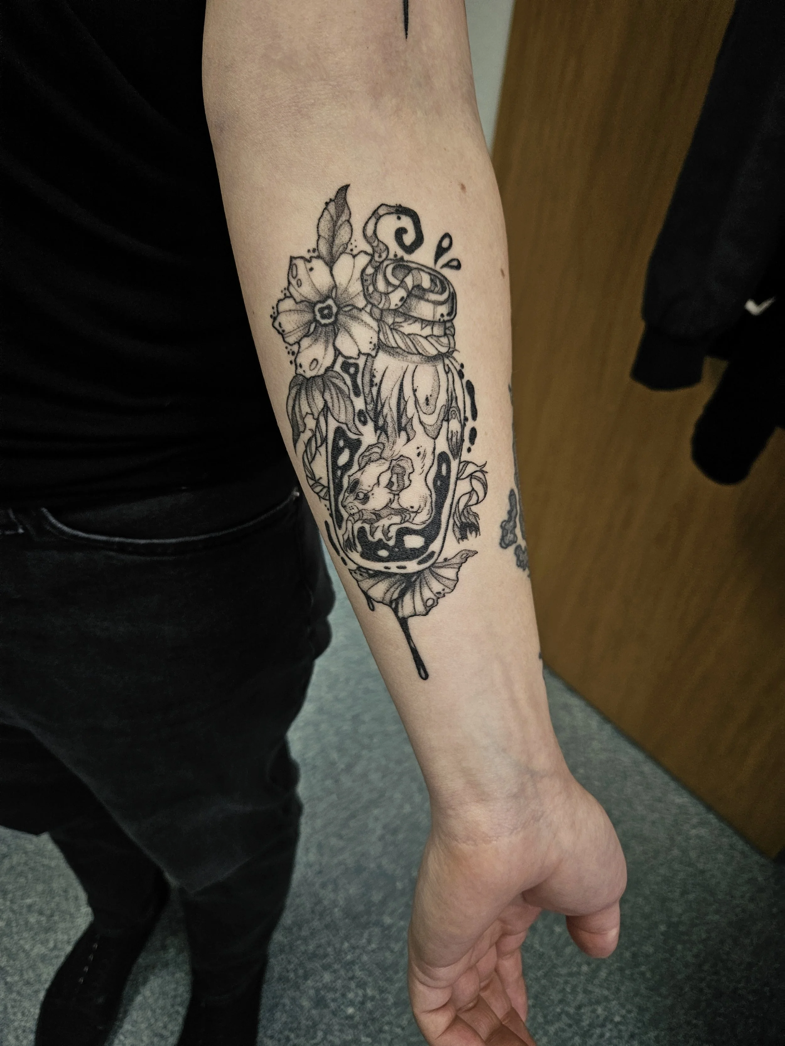 1 Month healed 