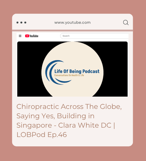 Purely Family Chiropractic on YouTube Life of Being Podcast