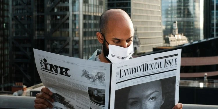 SUSTAINABLE COP26 NEWSPAPER MADE WITH INK GROWN FROM ALGAE HIGHLIGHTS CLIMATE’S IMPACT ON HEALTH