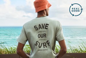 AMERICAN EAGLE USES ALGAE INK ON APPAREL FOR A COLLABORATION WITH THE SURFRIDER FOUNDATION