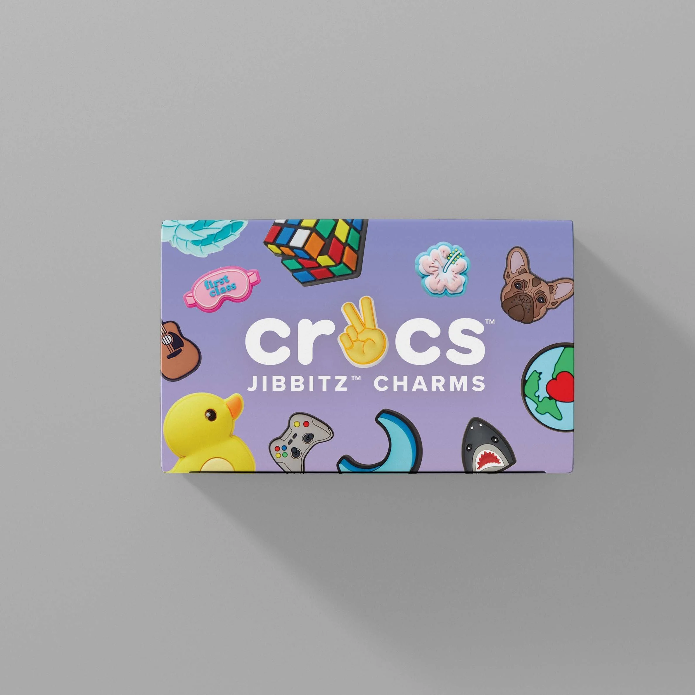 Crocs box CMYK printed with Algae Ink