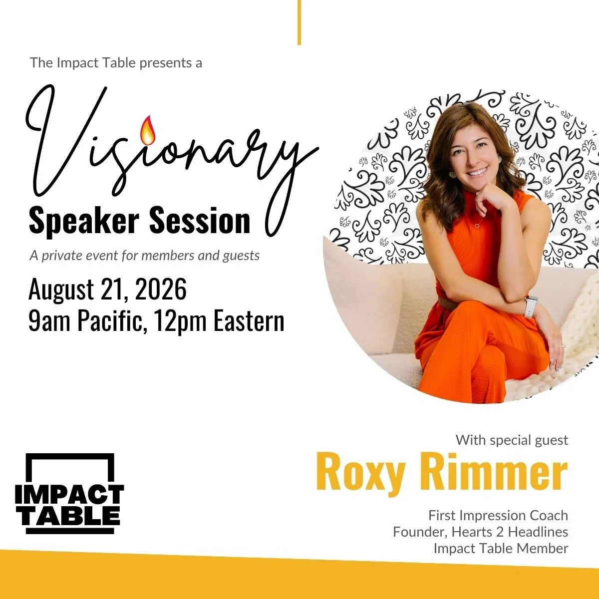 Roxy Rimmer | August 2026