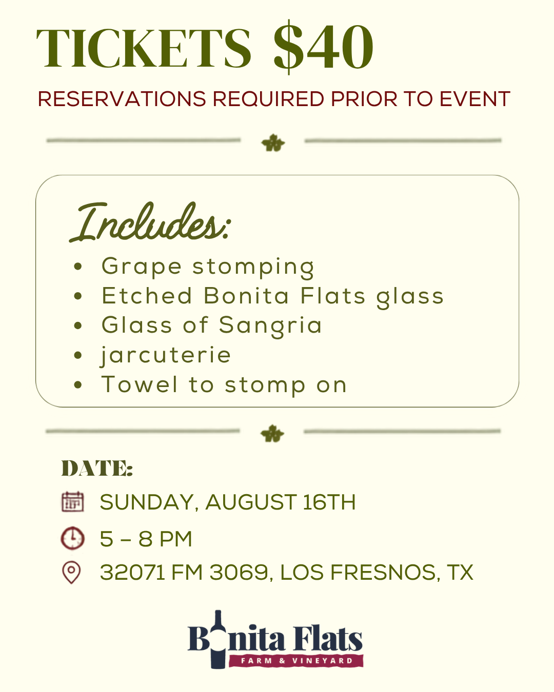GRAPE stomp