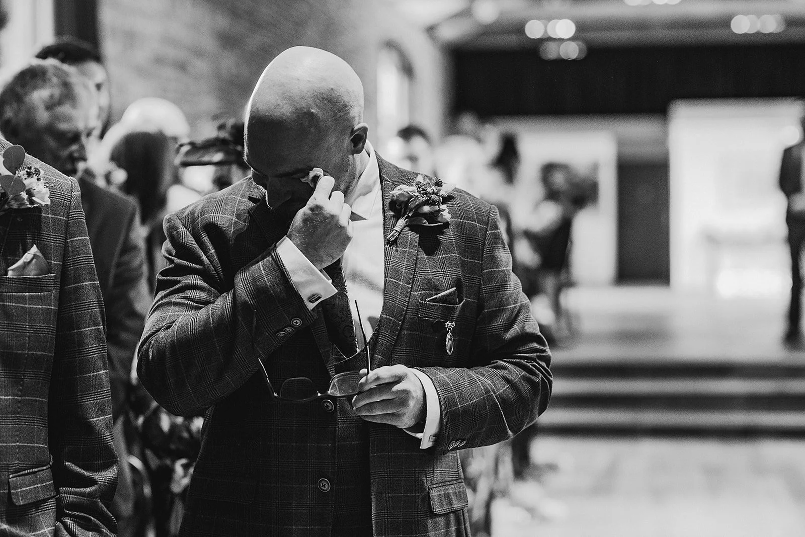 hendall manor barns groom crying