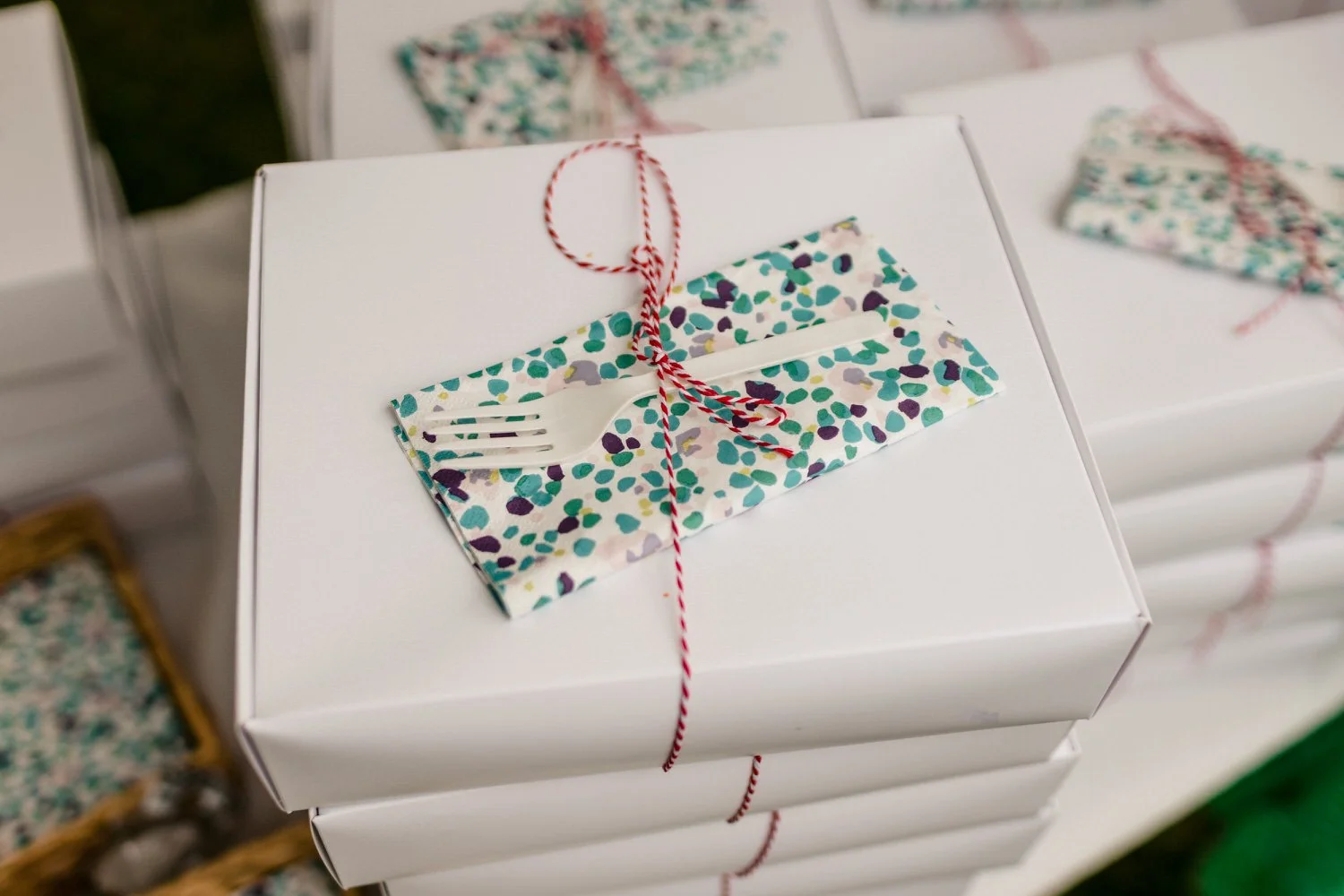 take away catering boxes for wedding