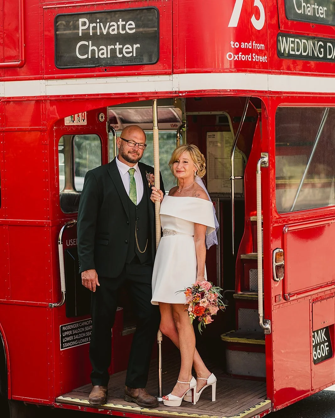 Sometimes all you need is your love, favourite people and a big red bus. What a fab day I had capturing Annie and Andre&rsquo;s special day. 

Photographer - @hayleyrosephoto 
Flowers - @potandposy_ 
Bus - @brightonregencyroutemaster 

#wedding #suss
