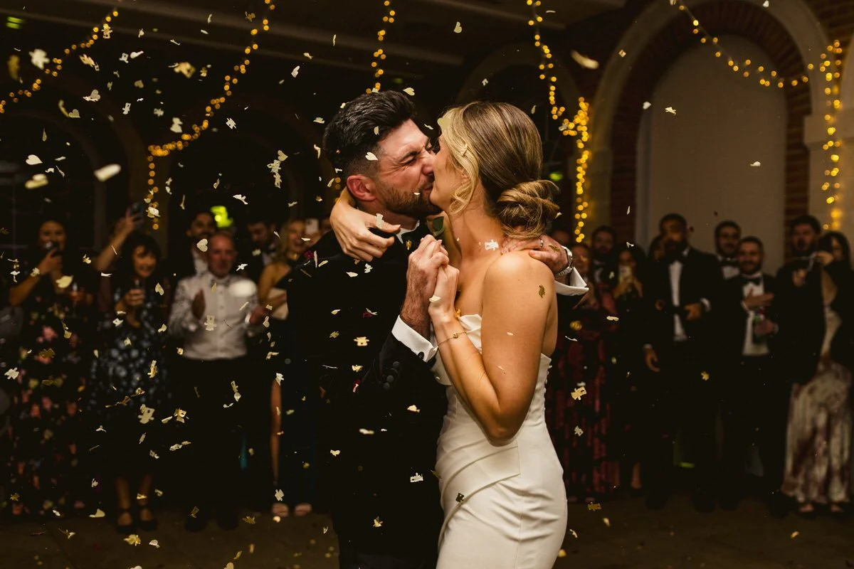 confetti canon first dance examples