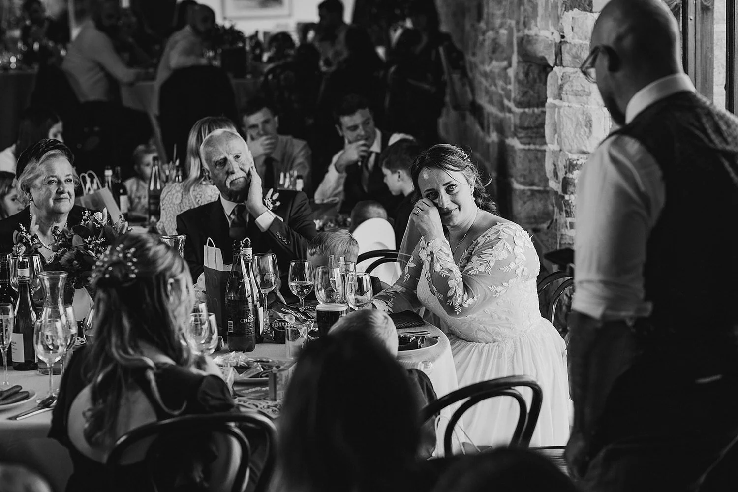 documentary wedding photographer hendall manor barn