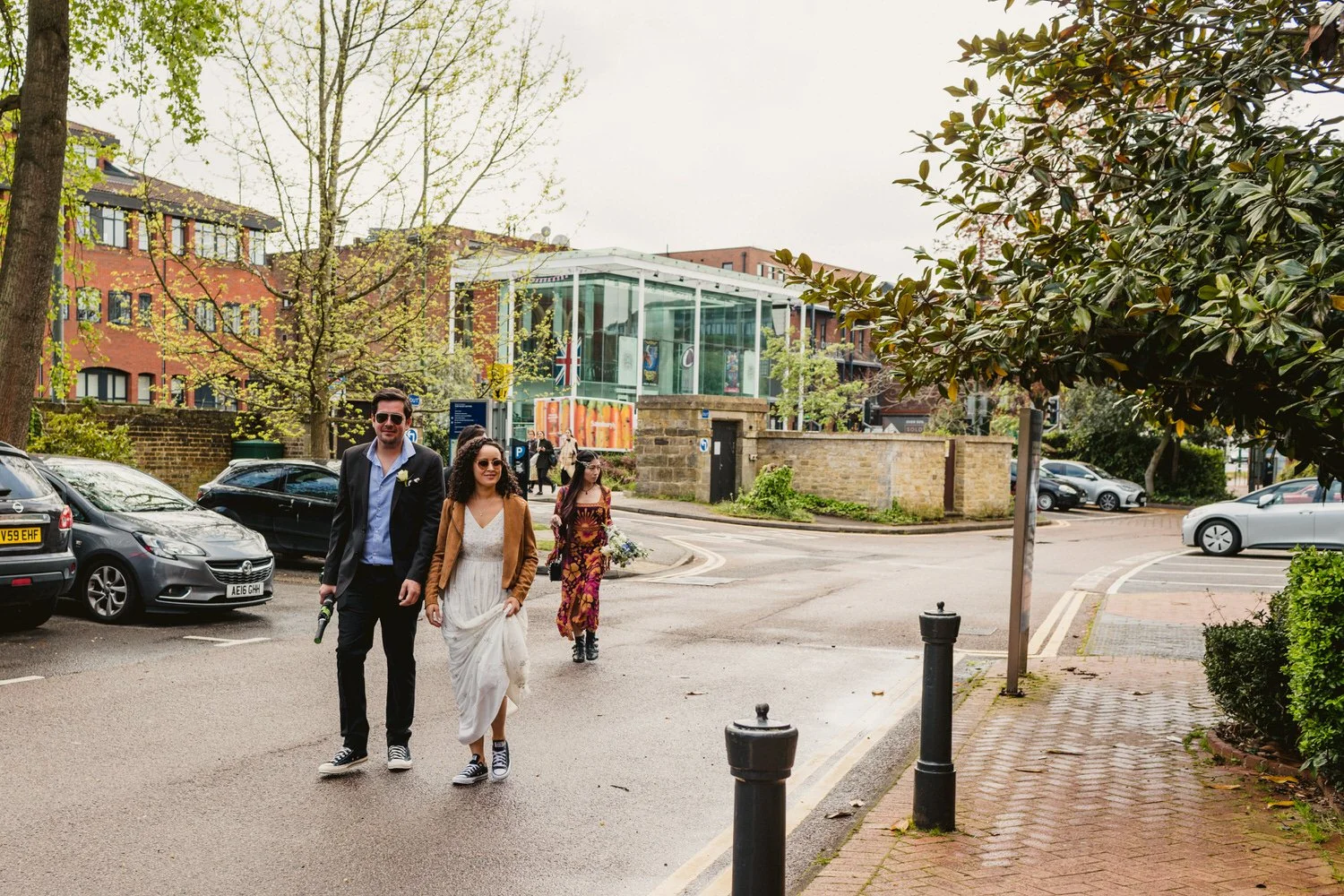 arriving at horsham park house