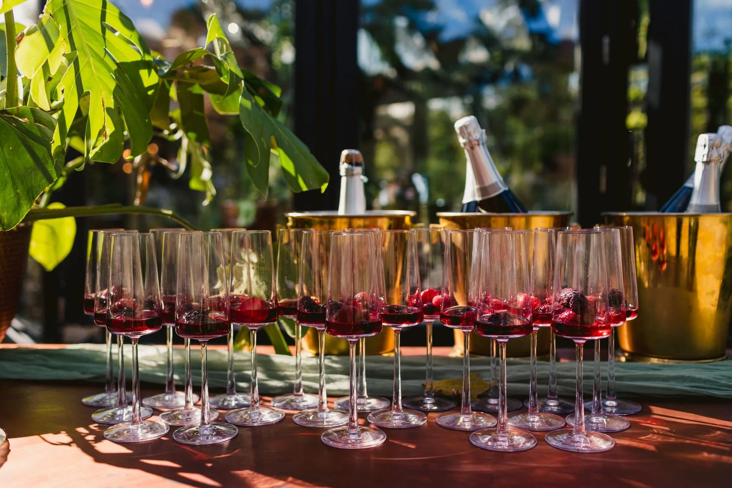 kaya in the park horsham wedding