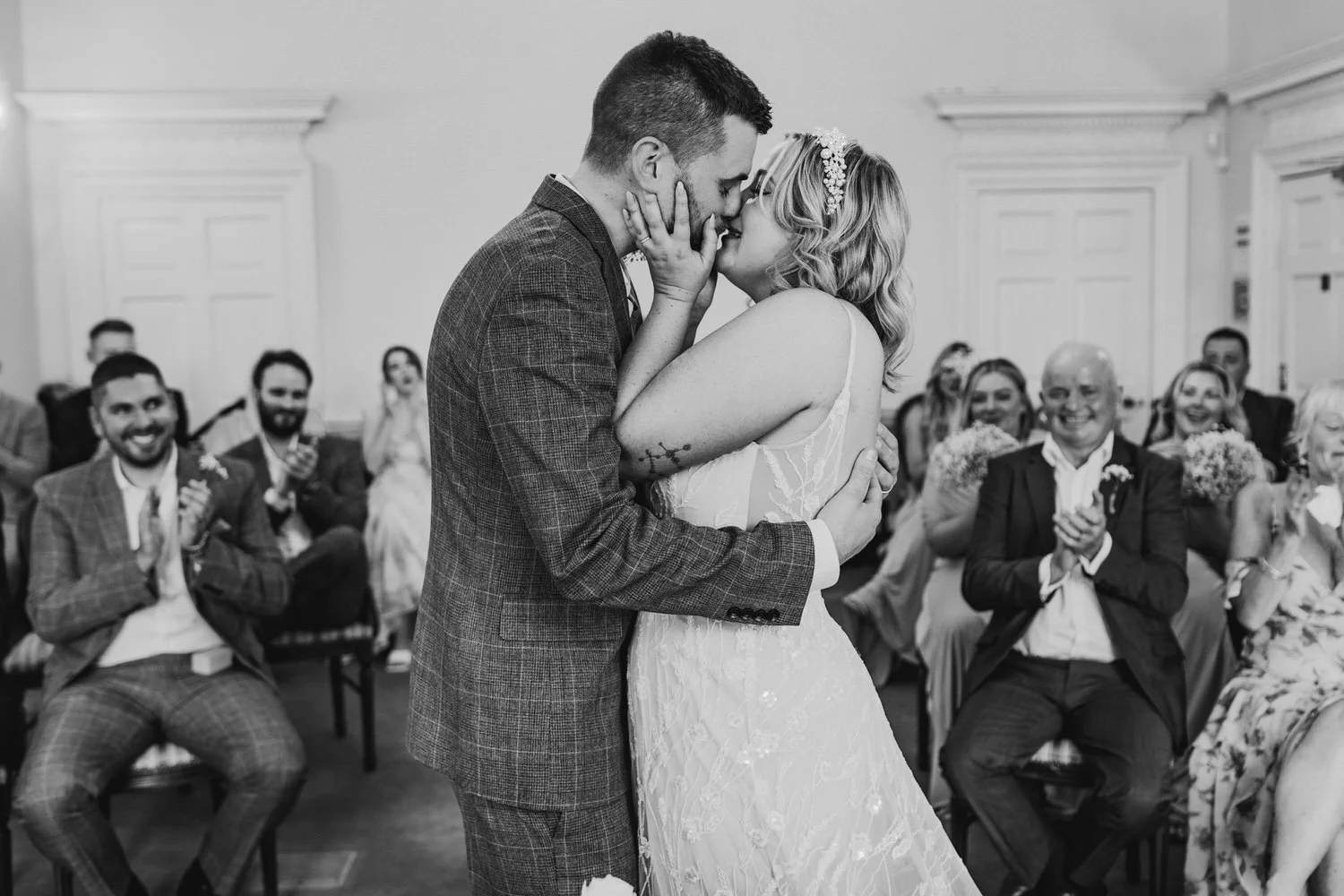 first kiss in main cermony room horsham