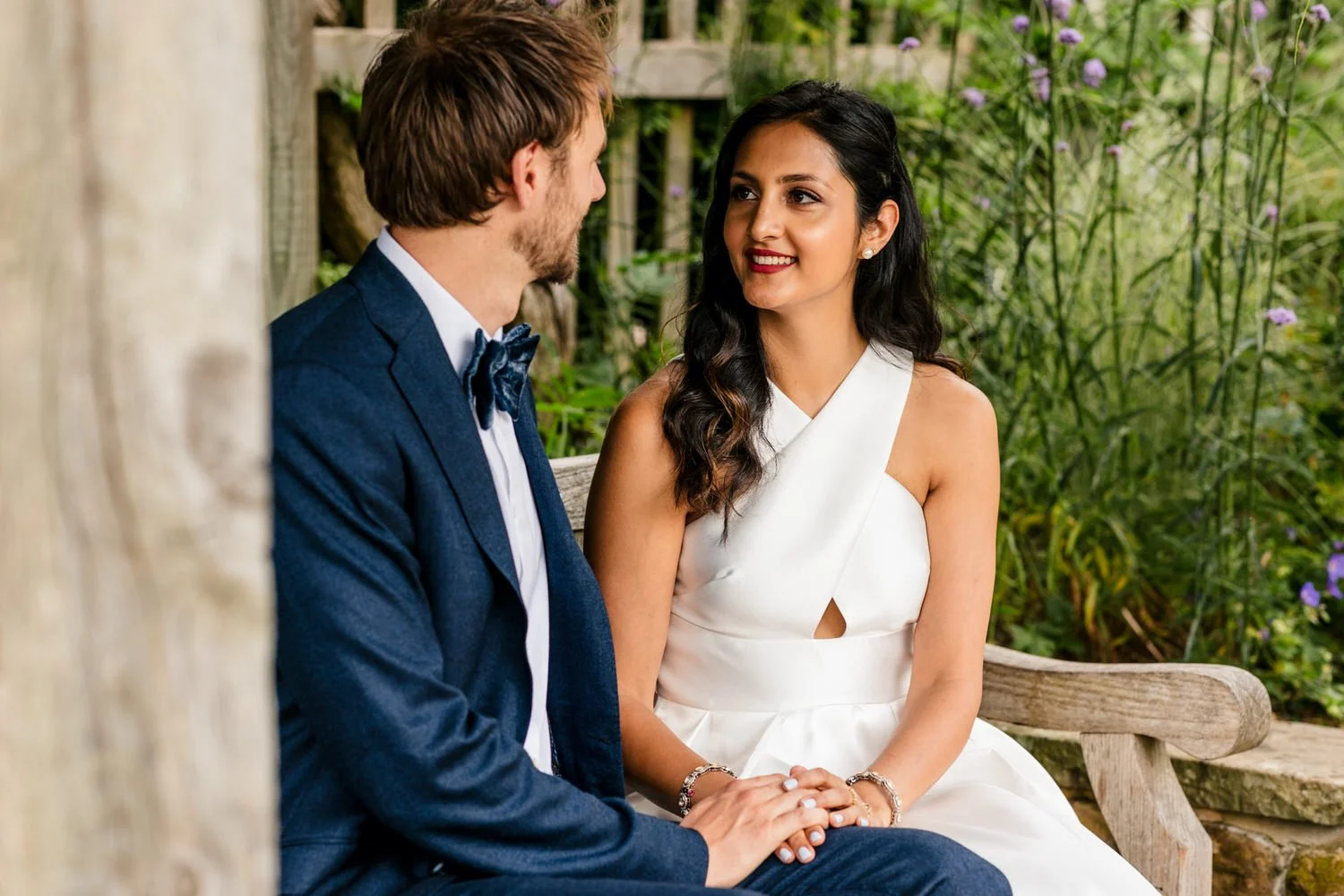 bride and groom horsham sensory garden ideas