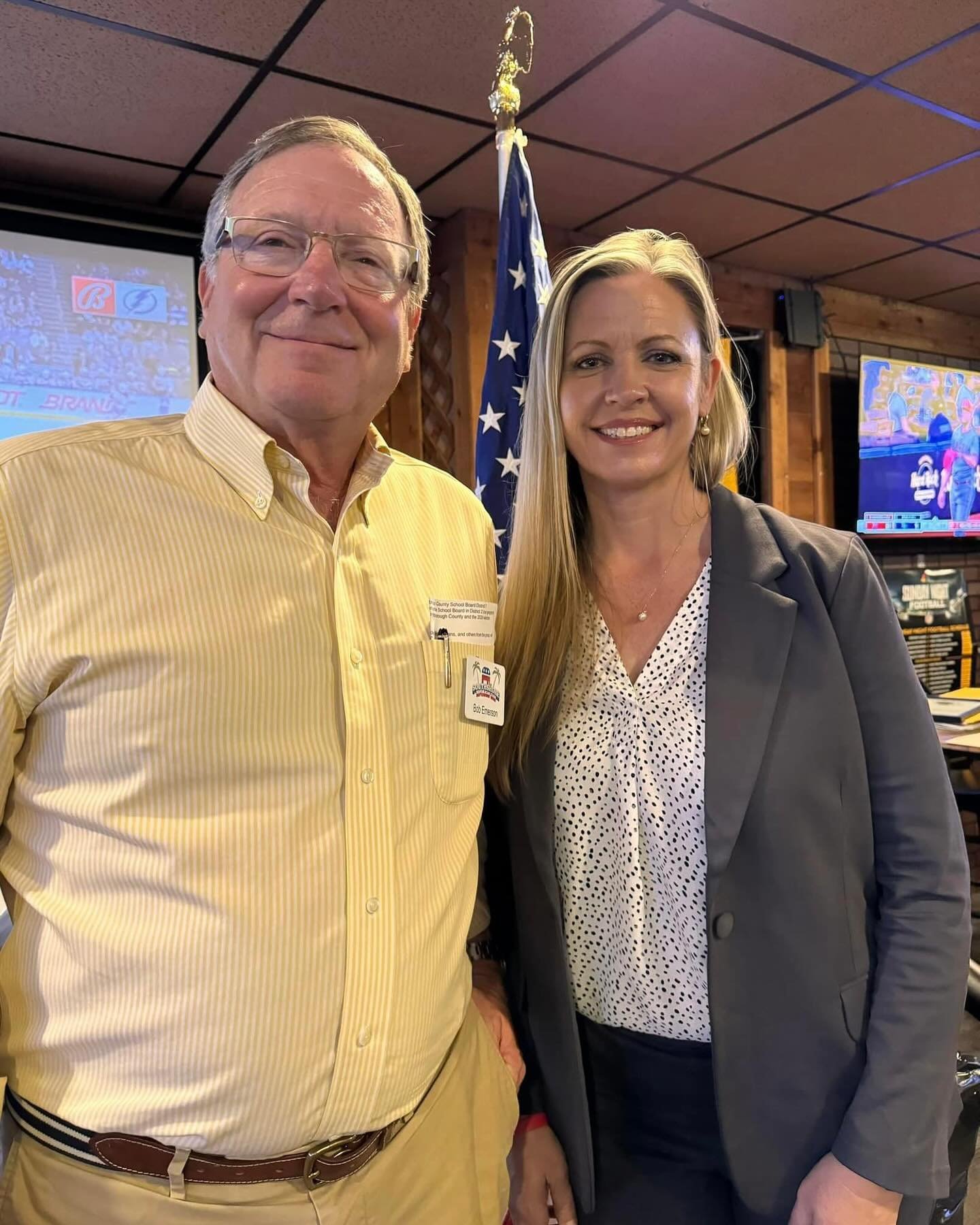 Busy day yesterday which ended with my speaking at the Southshore Republican Club. Thank you to Bob Emerson for the invitation and all of the wonderful members who welcomed me and showed their support for my campaign. 🇺🇸
