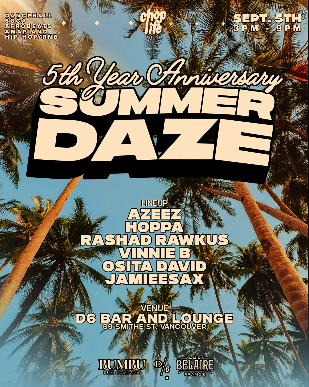 SUMMERDAZE: 5th Year Anniversary