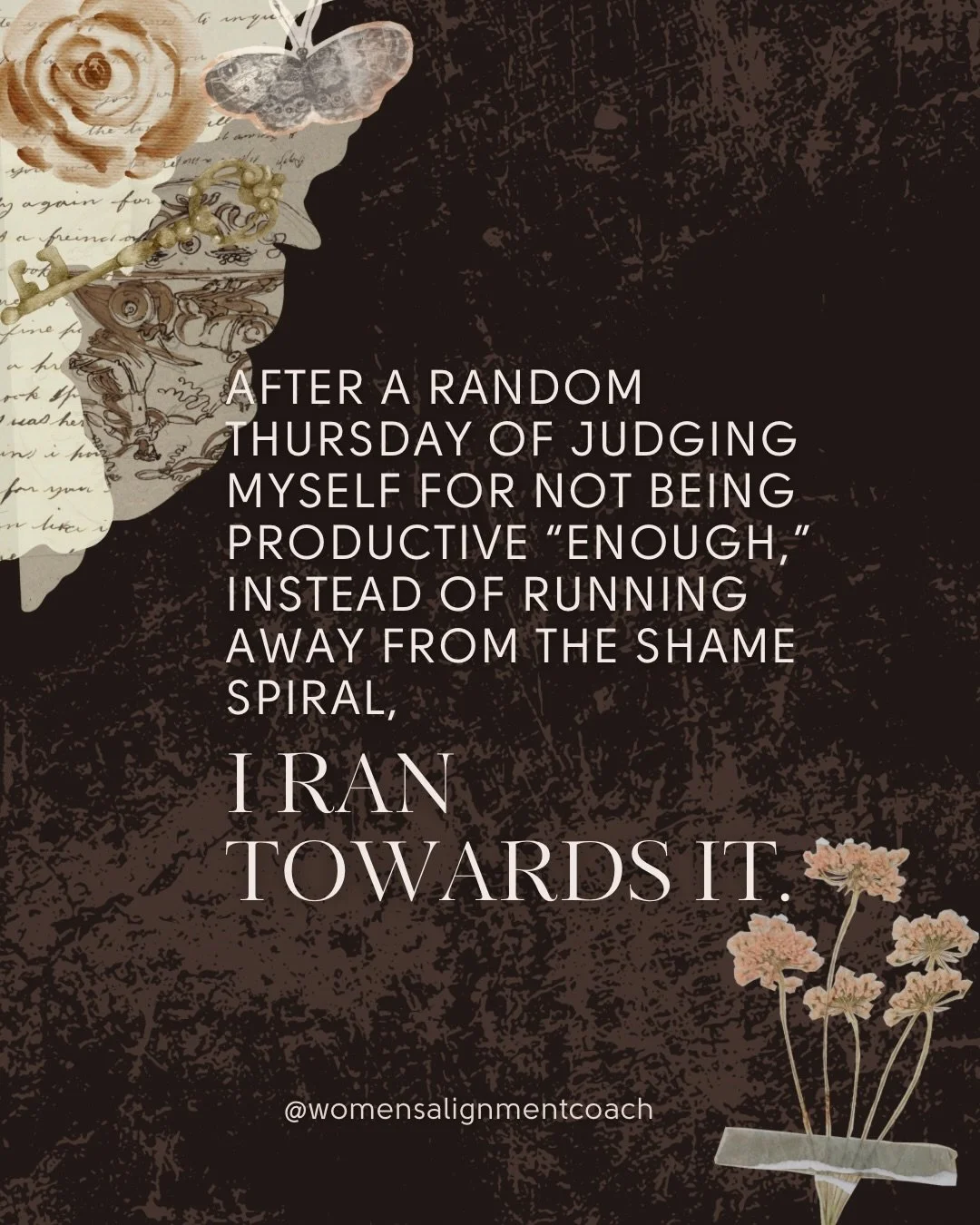 Invitation: if you had to write the instruction manual for your business and daily life without knowing what anyone else is doing, without any conditioning from family and without any focus on output and money what would be in it? 

Cuz in case this 