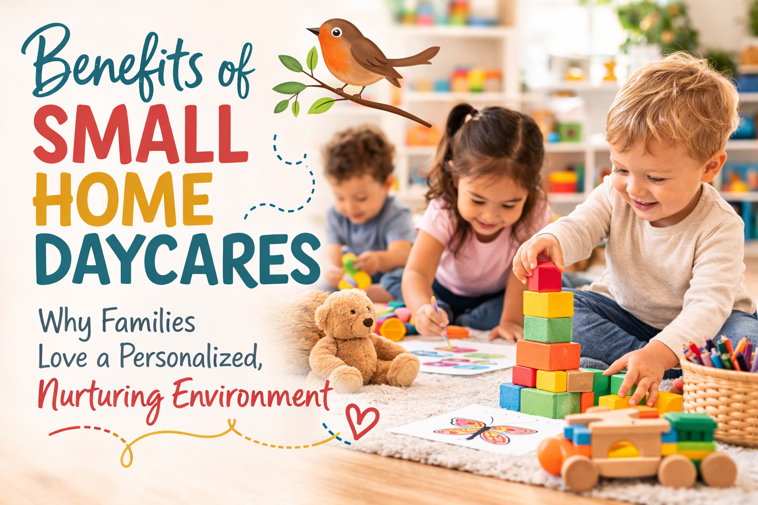 Benefits of Small Home Daycares for Young Children 