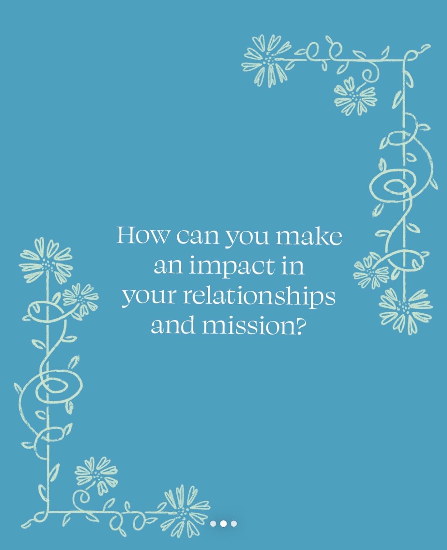 Prayer + Contemplation
1) We need one another to accomplish God&rsquo;s mission together. Make a list of those who make up the ecclesia, the embodied presence of Jesus in this world, around you.

2) Pray for Christians to long for one another with th