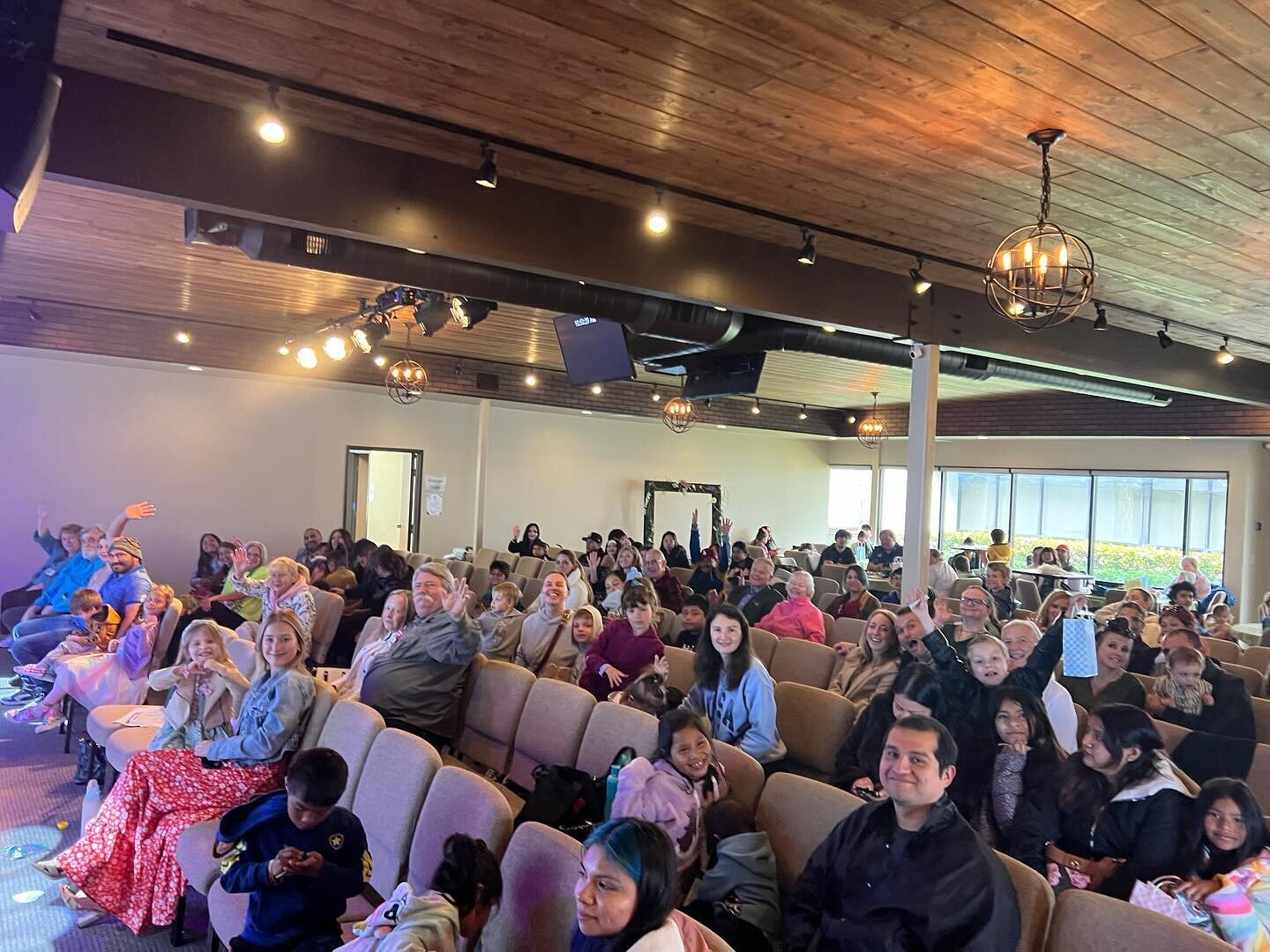 Great worship service today! He is risen!! #theconnectionoc #welovelakeforest #loveserveconnect #wearefoursquare