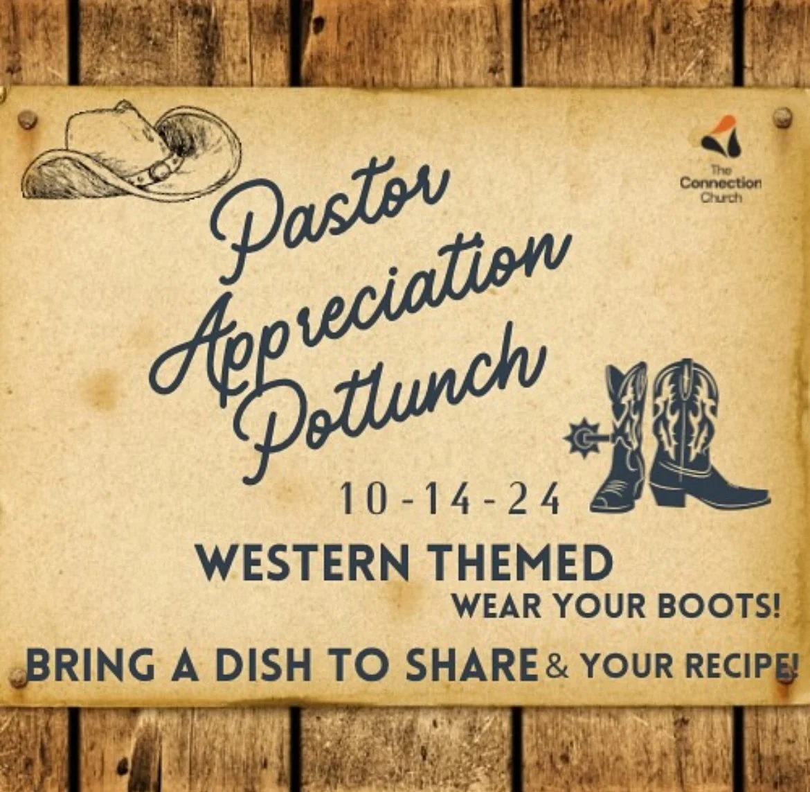 Pastor Appreciation Potluck