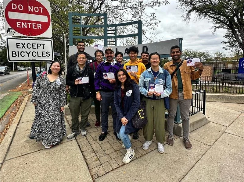 Canvass for Sunjay Kumar, AAMP endorsed candidate for Illinois State Representative